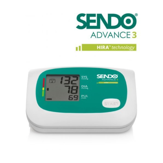 SENDO Апарат за кръвно sendo advance 3
