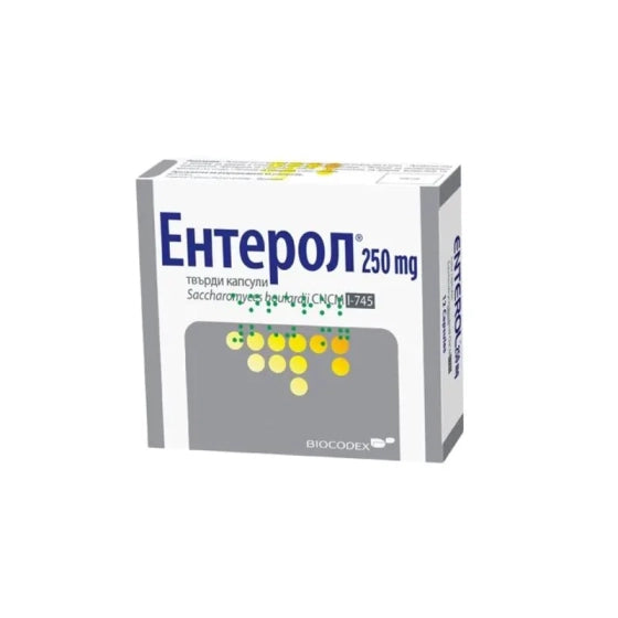ENTEROL (BCX) Ентерол капсули при остра инфекциозна диария 250мг х12 Biocodex