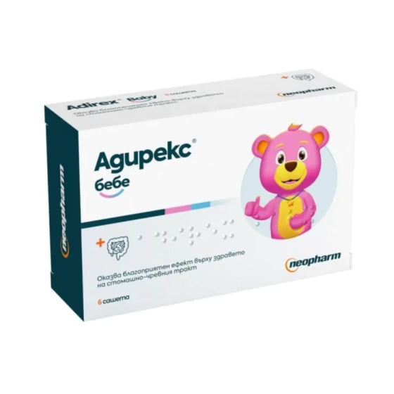 ADIREX Адирекс бебе саше за баланс на чревната микрофлора х6 Neopharm