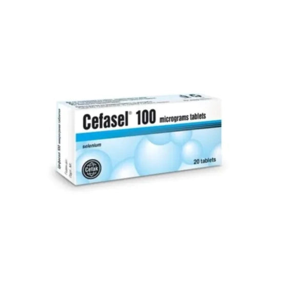 CEFASEL Цефасел таблетки при дефицит на селен 100мкг х20