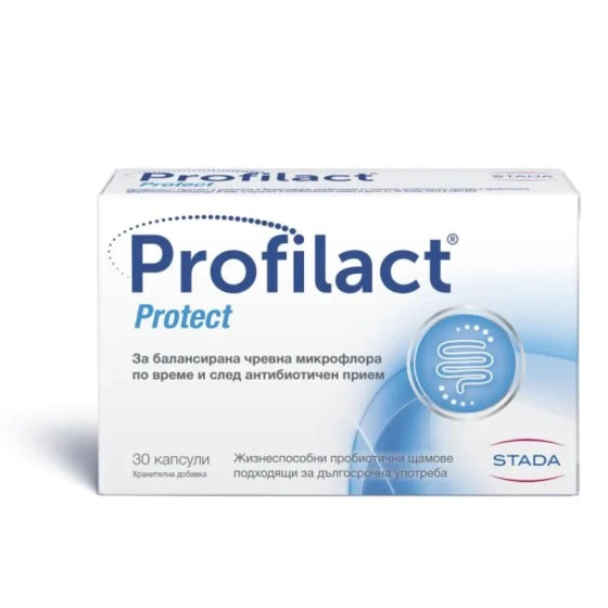 PROFILACT Профилакт Протект капсули за балансирана чревна микрофлора х30