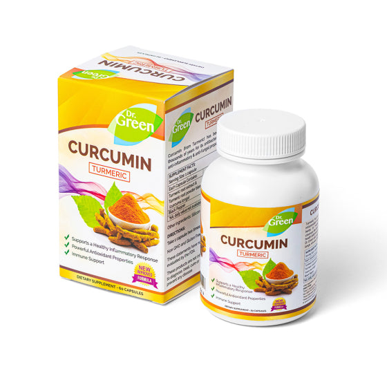 DR. GREEN Куркума капсули мощен антиоксидант х60 Dr.Green