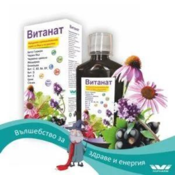 VITANAT Витанат сироп за нормална имунна дейност 250 мл