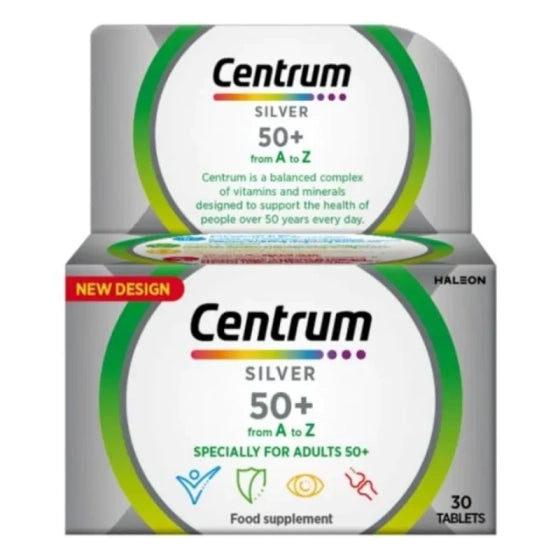 CENTRUM Центрум Силвър 50+ мултивитамини таблетки х 30