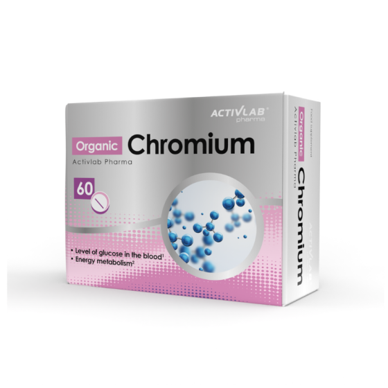 ACTIVLAB PHARMA Органик хром таблетки за регулиране на кръвната захар х60 Activlab pharma