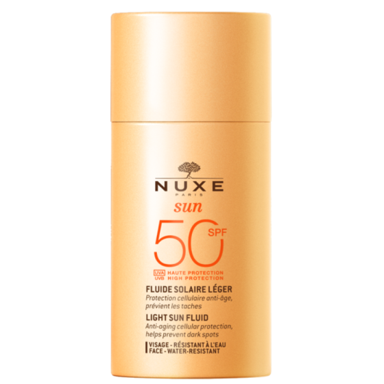 benu Nuxe Sun ултра-лек флуид SPF 50 50 мл