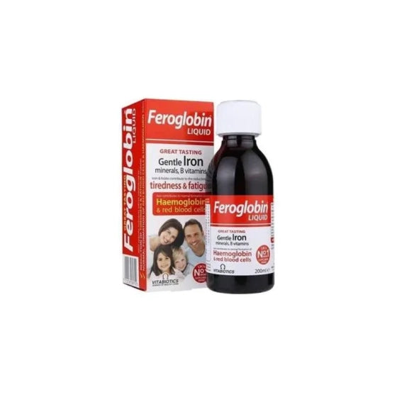 FERROGLOBIN Фероглобин Б12 сироп при анемия 200мл Vitabiotics