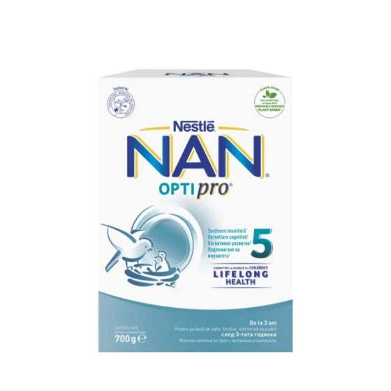 NAN Nestle NAN Optipro 5 Обогатена млечна напитка 3+ години 700 гр