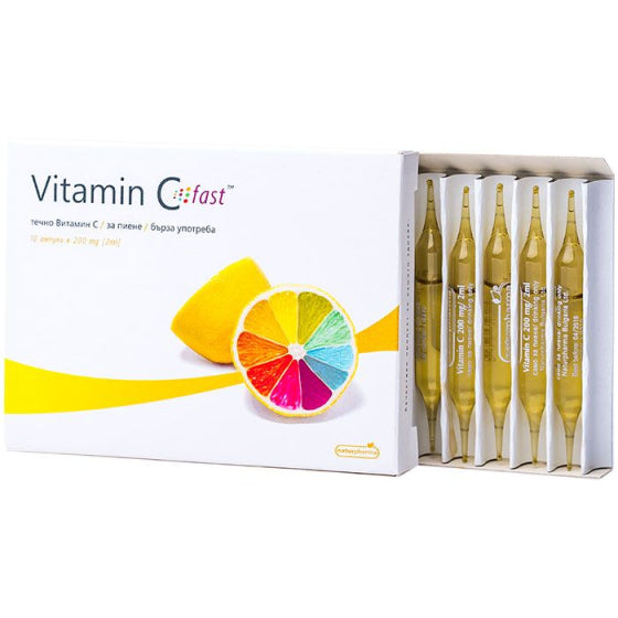 NATURPHARMA Витамин C Fast ампули 2 мл х10 Naturpharma