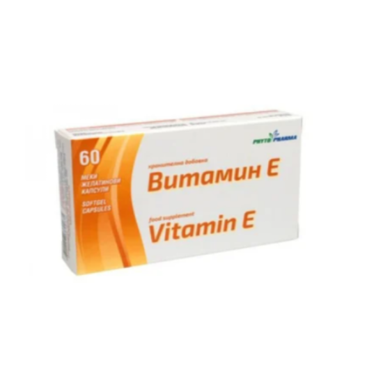 PHYTOPHARMA Витамин Е капсули за имунна система 100мг х60 Phytopharma