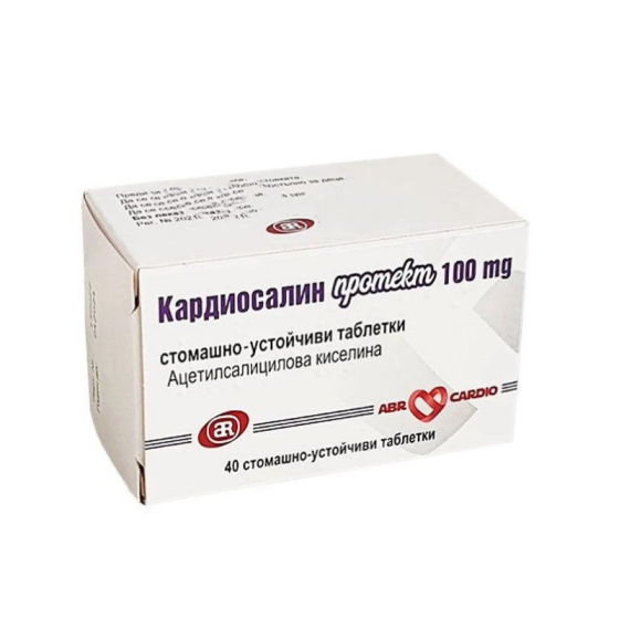 CARDIO SALIN Кардиосалин протект 100 мг таблетки х 100