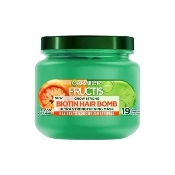 FRUCTIS Garnier Grow Strong Fiber маска за коса склонна към косопад поради накъсване 320мл