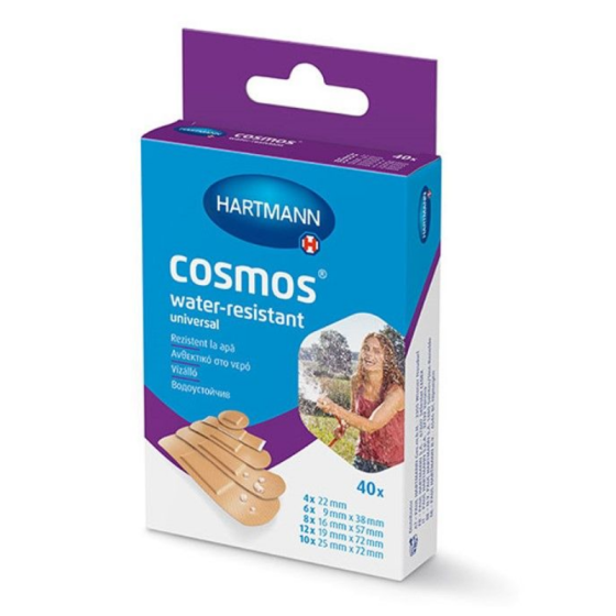 HARTMANN Cosmos Universal дишащ пластир 5 размера 40бр 535150 Hartmann