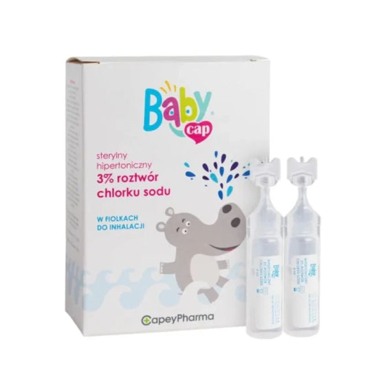 BABYCAP Бейбикап ампули 3% хипертоничен разтвор 5 мл х18