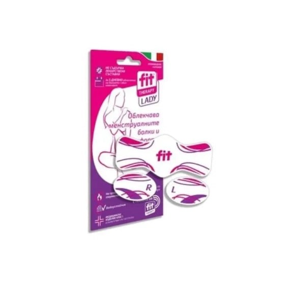 FIT THERAPY Lady Пластир за менструални болки 2 х3 бр Fit Therapy