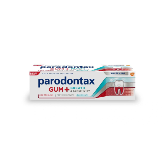 PARODONTAX Паста за зъби Parodontax Gum + Breath & Sensitivity 75 мл - Снимка 2 от 2