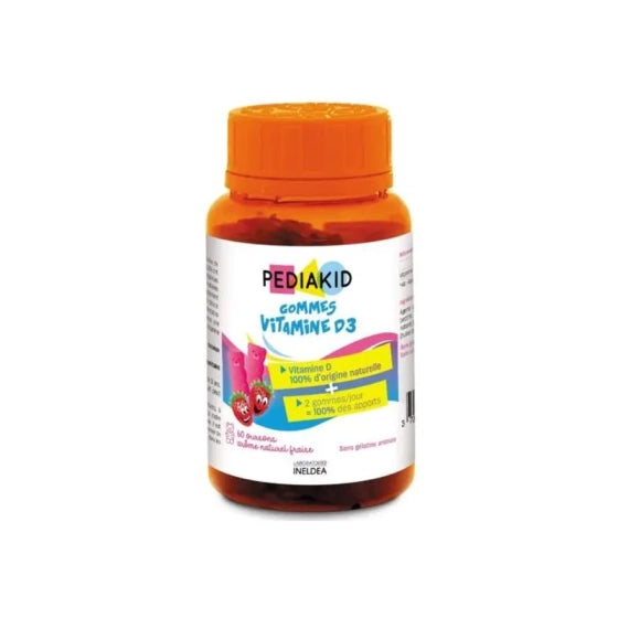 PEDIAKID Педиакид дъвчащи мечета с витамин D3 х60