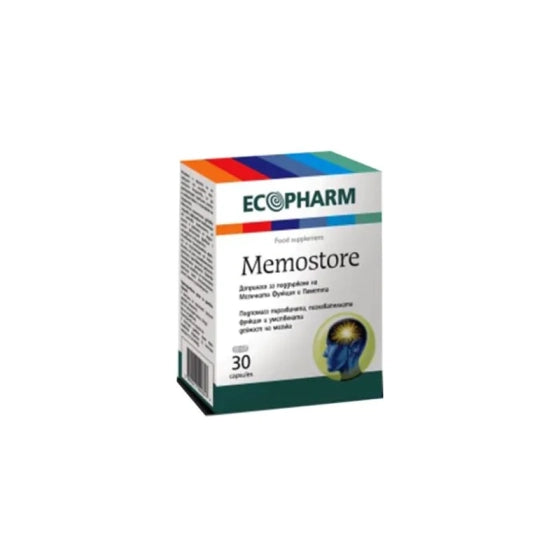 MEMOSTORE Мемостор капсули за памет и концентрация х30