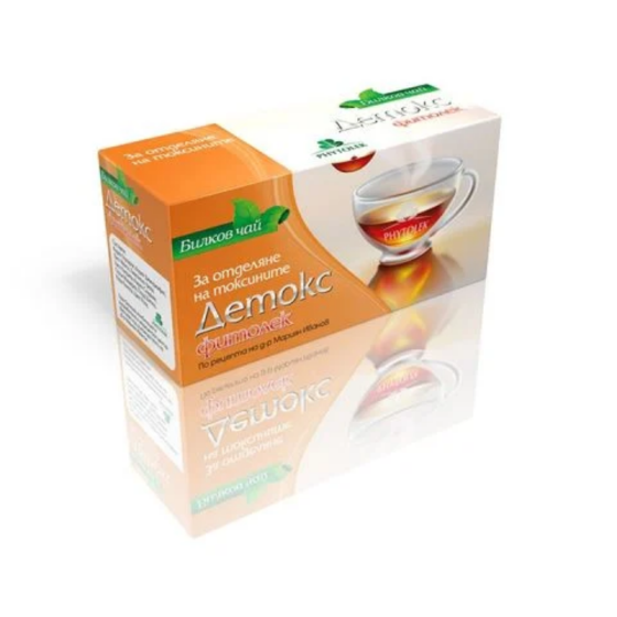 БЪЛГАРСКА ЧАЕНА КОМП. Чай фитолек детокс 30гр х20 GT