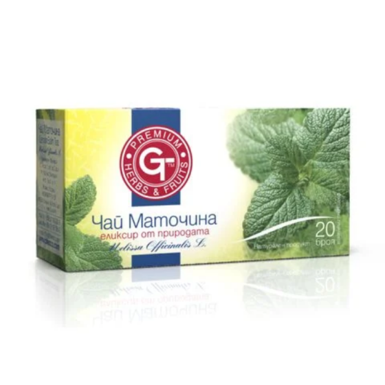 БЪЛГАРСКА ЧАЕНА КОМП. Чай от маточина 20гр х20 GT