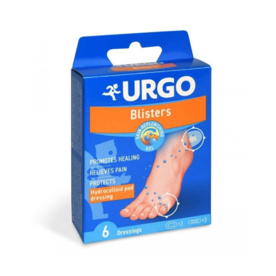 URGO Урго Blisters пластир за рани и мехури х 6 броя