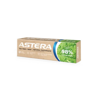 compare product Паста за зъби Astera Natural Tea Tree+Mint 75 мл