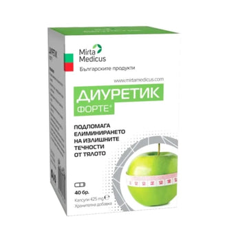 compare product Диуретик Форте 425 мг х 40 капсули Mirta Medicus
