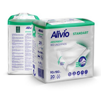 compare product Alivio Абсорбиращи чаршафи за еднократна употреба стандарт 90/180 см х 20