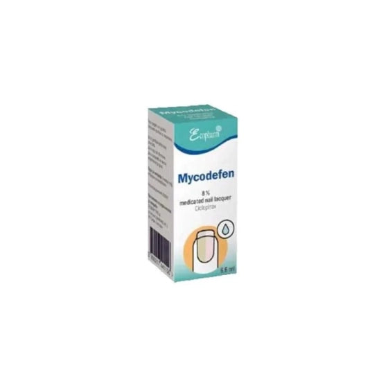 MYCODEFEN Микодефен лечебен лак за нокти против гъбички 8% 6,6мл