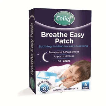 compare product Colief Breathe Easy Лепенки за деца за по-добро дишане х6 бр
