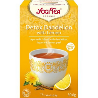 compare product Yogi Tea Детокс с лимон аюрведичен чай x17 броя
