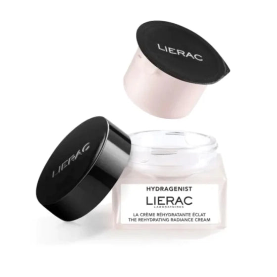 Lierac hydragenist рехидратиращ озаряващ крем  пълнител 50 мл