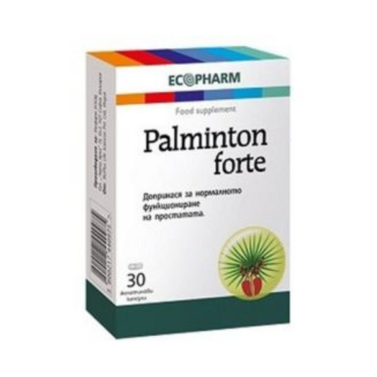 ECOPHARM Палминтон форте капсули при проблеми с простатата x30 Ecopharm