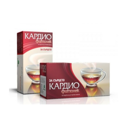 БЪЛГАРСКА ЧАЕНА КОМП. Чай кардио х20 Фитолек