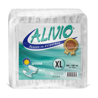 compare product Пелени за възрастни Alivio дневни XL