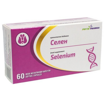 compare product Селен капсули х60 Phyto Pharma