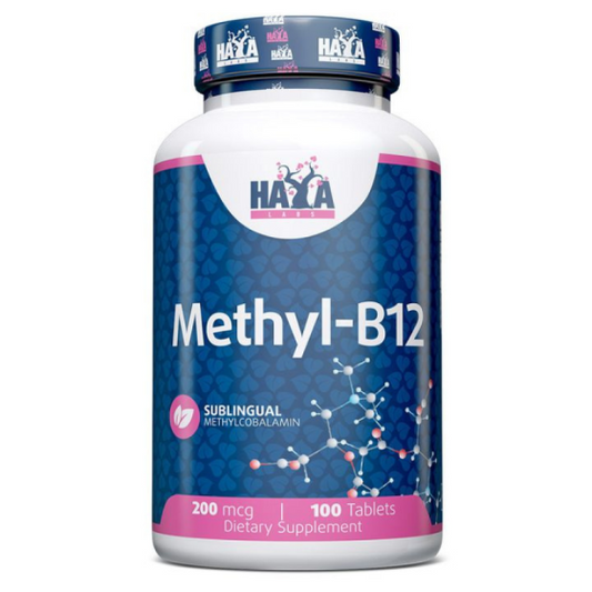 HAYA LABS Methyl B12 За подсилване на имунната защита таблетки 1000 mcg х100 Haya Labs