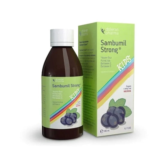Sambumil strong kids сироп за имунитет 180мл