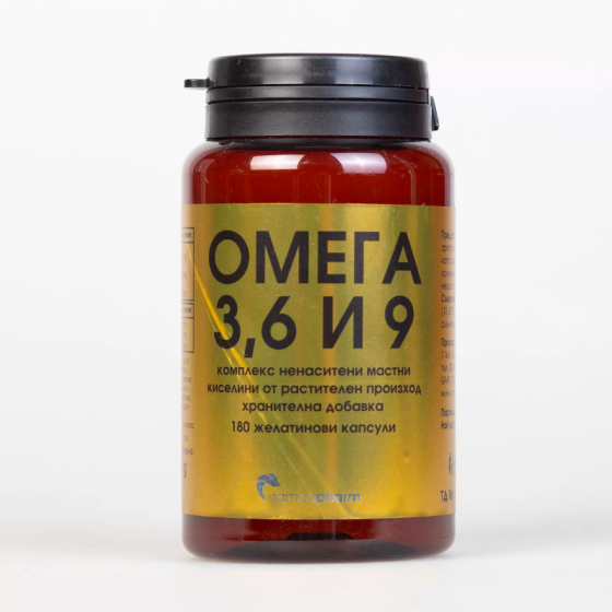 RAMCOPHARM Омега 3,6,9 капсули за нормална сърдечна дейност x180 Ramcopharm
