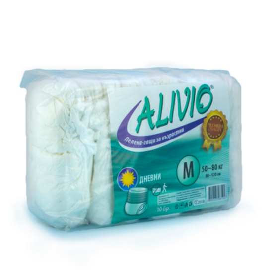 ALIVIO Пелени-гащи за възрастни дневни M x10 Alivio