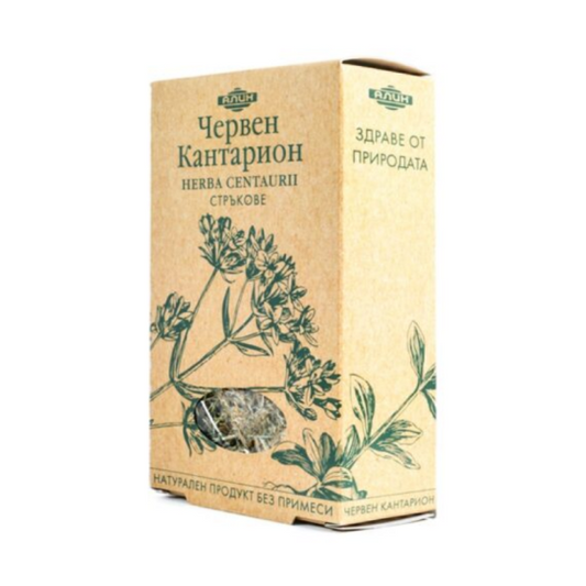 ALINE Чай червен кантарион стрък 50гр Алин