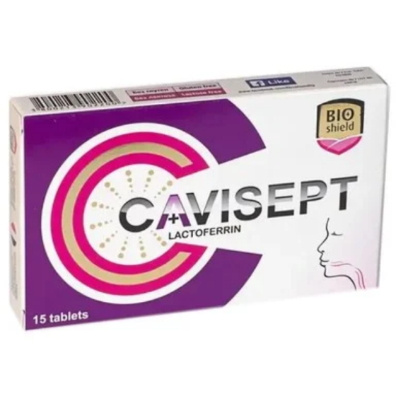 CAVISEPT Кависепт таблетки за смучене за болки в гърлото х15