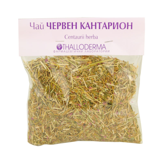 THALLODERMA Чай жълт кантарион стрък 40гр плик Thalloderma