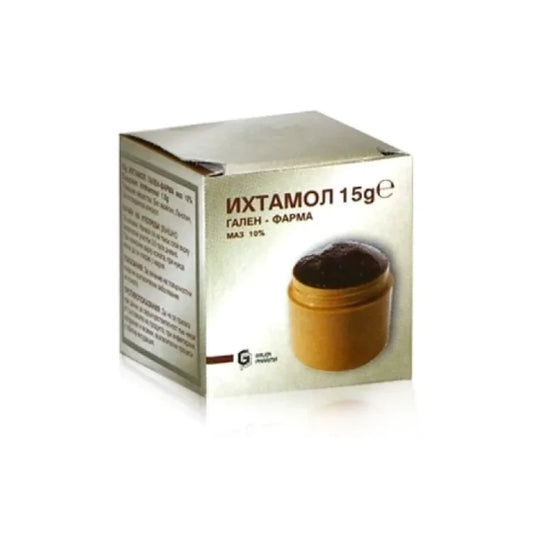 GALEN PHARMA Ихтамол унгвент с антисептично действие 10% 15г Гален фарма