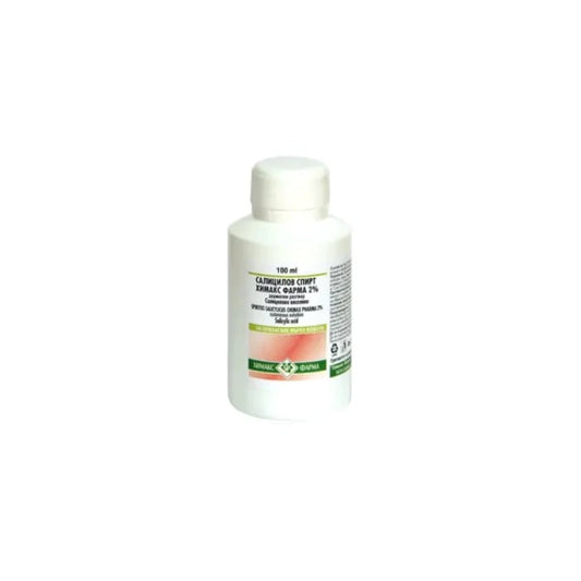 ACIDUM SALICYLICUM (C+X) Спирт салицилов 2% 100мл химакс