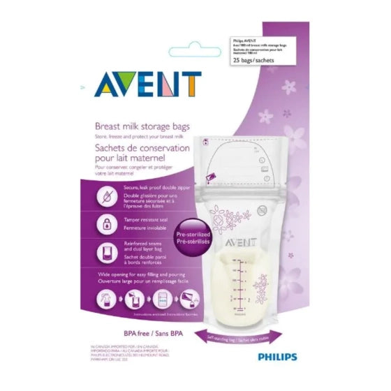 AVENT Торбички за кърма - 25бр Avent