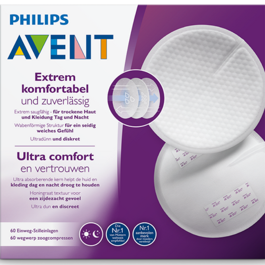 AVENT Еднократни подплънки Ден и нощ х60 Avent