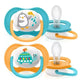 AVENT Ортодонтични залъгалки Ultra Air Animals Boy 6-18м. 2бр Avent