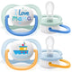 AVENT Ортодонтични залъгалки Ultra Air Happy Boy 0-6м. 2бр. Avent