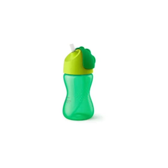 AVENT Чаша със сламка 300мл зелена 12м+ Avent - Снимка 1 от 2